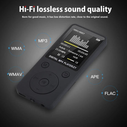 Portable MP4 Lossless Sound Music Player FM Recorder Walkman Player Mini Support Music, Radio, Recording, MP3, TF Card, No Memory(White) - MP3 Player by PMC Jewellery | Online Shopping South Africa | PMC Jewellery | Buy Now Pay Later Mobicred