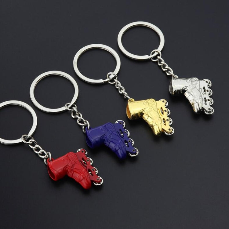 Creative Simulation Skates Keychain Personalized Pendant Gift(Gold) - Key Rings by PMC Jewellery | Online Shopping South Africa | PMC Jewellery