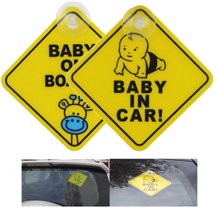 20 PCS Car Sticker BABY ON BOARD Warning Safty Sign Vinyl Decal Style 1 - Decorative Sticker by PMC Jewellery | Online Shopping South Africa | PMC Jewellery | Buy Now Pay Later Mobicred