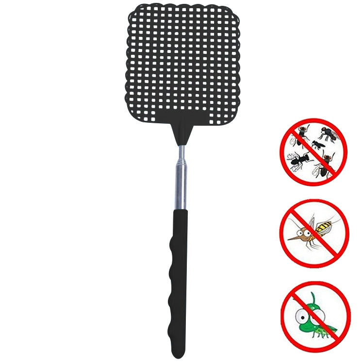 Creative Retractable Plastic Fly Swatter Summer Supplies Mosquito Swatter(Black) - Fly Swatter by PMC Jewellery | Online Shopping South Africa | PMC Jewellery | Buy Now Pay Later Mobicred