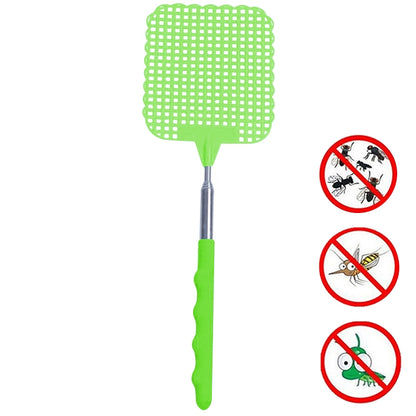 Creative Retractable Plastic Fly Swatter Summer Supplies Mosquito Swatter(Green) - Fly Swatter by PMC Jewellery | Online Shopping South Africa | PMC Jewellery | Buy Now Pay Later Mobicred