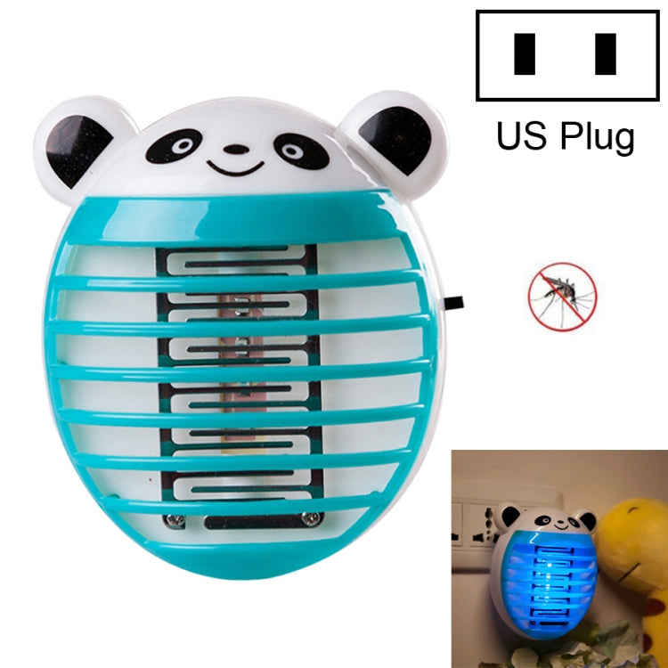 Cute Household Mosquito Killer Lamp LED Light Anti Mosquito Bug Zapper Insect Muggen Killer Night Light Colorful US Plug(Blue) - Repellents by PMC Jewellery | Online Shopping South Africa | PMC Jewellery | Buy Now Pay Later Mobicred