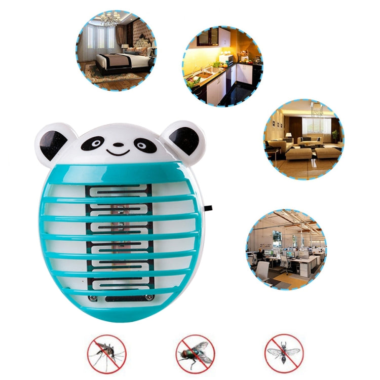 Cute Household Mosquito Killer Lamp LED Light Anti Mosquito Bug Zapper Insect Muggen Killer Night Light Colorful US Plug(Blue) - Repellents by PMC Jewellery | Online Shopping South Africa | PMC Jewellery | Buy Now Pay Later Mobicred