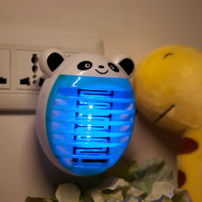 Cute Household Mosquito Killer Lamp LED Light Anti Mosquito Bug Zapper Insect Muggen Killer Night Light Colorful EU Plug(Blue) - Repellents by PMC Jewellery | Online Shopping South Africa | PMC Jewellery | Buy Now Pay Later Mobicred