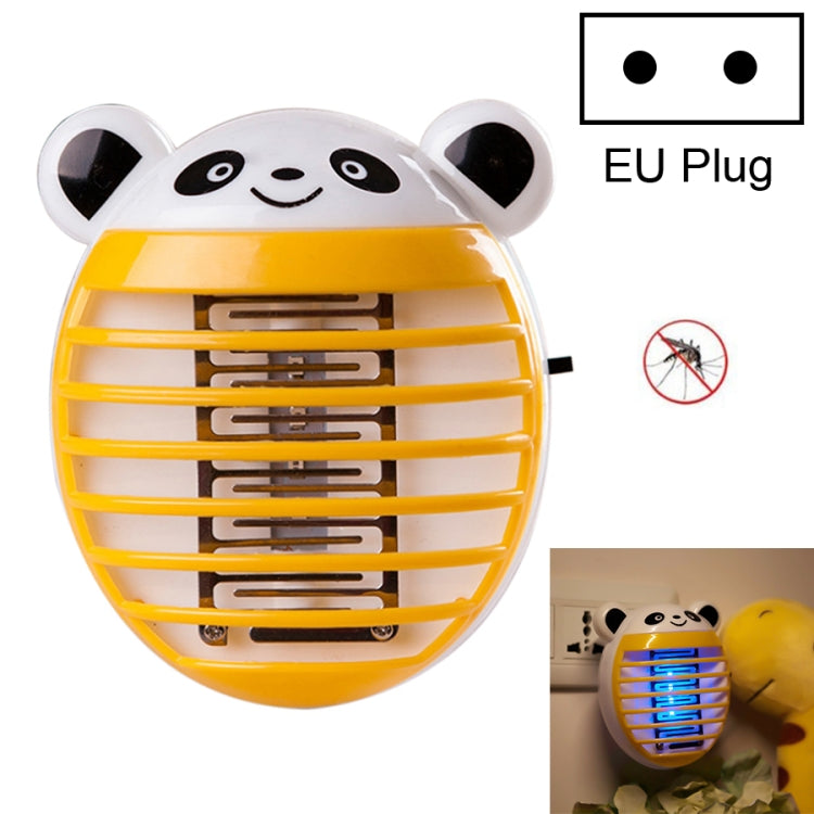 Cute Household Mosquito Killer Lamp LED Light Anti Mosquito Bug Zapper Insect Muggen Killer Night Light Colorful EU Plug(Orange) - Repellents by PMC Jewellery | Online Shopping South Africa | PMC Jewellery | Buy Now Pay Later Mobicred