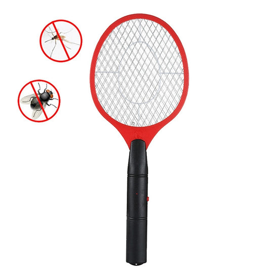 Hand Racket Mosquito Swatter Insect Home Garden Pest Bug Fly Mosquito Zapper Swatter Killer Electric Fly Swatter(Red) - Fly Swatter by PMC Jewellery | Online Shopping South Africa | PMC Jewellery | Buy Now Pay Later Mobicred