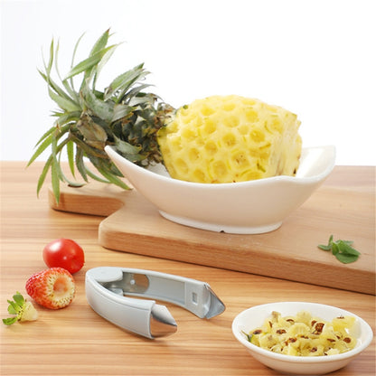 Pineapple Remover Clip Gadget Kitchen Tool Strawberry Shelling Machine(Gray) - Food Clips & Clips by PMC Jewellery | Online Shopping South Africa | PMC Jewellery | Buy Now Pay Later Mobicred