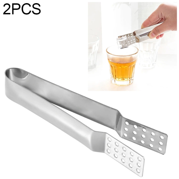 2 PCS Stainless Steel Tea Bag Clip Resistant Teabag Squeezer - Tea Clips by PMC Jewellery | Online Shopping South Africa | PMC Jewellery