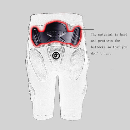 HEROBIKER MP1001B Motorcycleoff-road Armor Pants Cycling Short Style Drop-proof Protective Pants, Size:XXL - Protective Gear by HEROBIKER | Online Shopping South Africa | PMC Jewellery | Buy Now Pay Later Mobicred