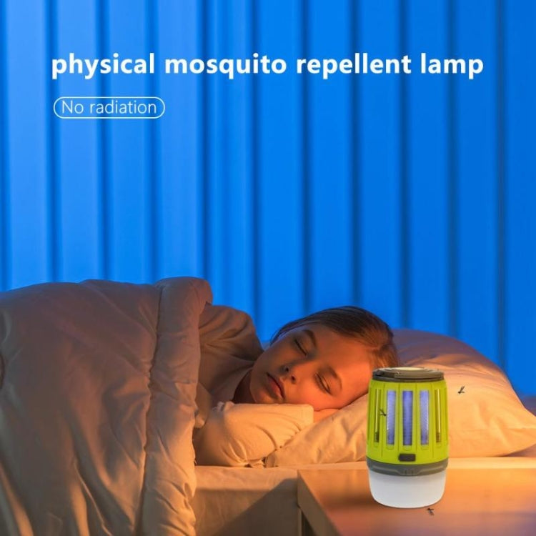 Solar Power Mosquito Killer Outdoor Hanging Camping Anti-insect Insect Killer, Color:Green + Solar Panel - Outdoor Insect Repellent by PMC Jewellery | Online Shopping South Africa | PMC Jewellery | Buy Now Pay Later Mobicred