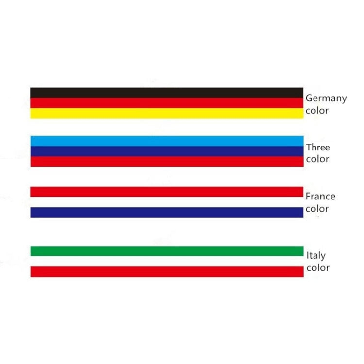 Flag Striped Car Hood Vinyl Sticker Body Decal(france) - Decorative Sticker by PMC Jewellery | Online Shopping South Africa | PMC Jewellery | Buy Now Pay Later Mobicred