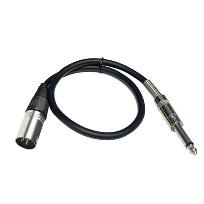 6.35mm Caron Male To XLR 2pin Balance Microphone Audio Cable Mixer Line, Size:15m - Microphone Audio Cable & Connector by PMC Jewellery | Online Shopping South Africa | PMC Jewellery | Buy Now Pay Later Mobicred