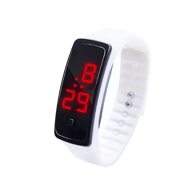 LED Digital Display Silicone Bracelet Children Electronic Watch(Light Blue) - Silicone Strap Watches by PMC Jewellery | Online Shopping South Africa | PMC Jewellery | Buy Now Pay Later Mobicred