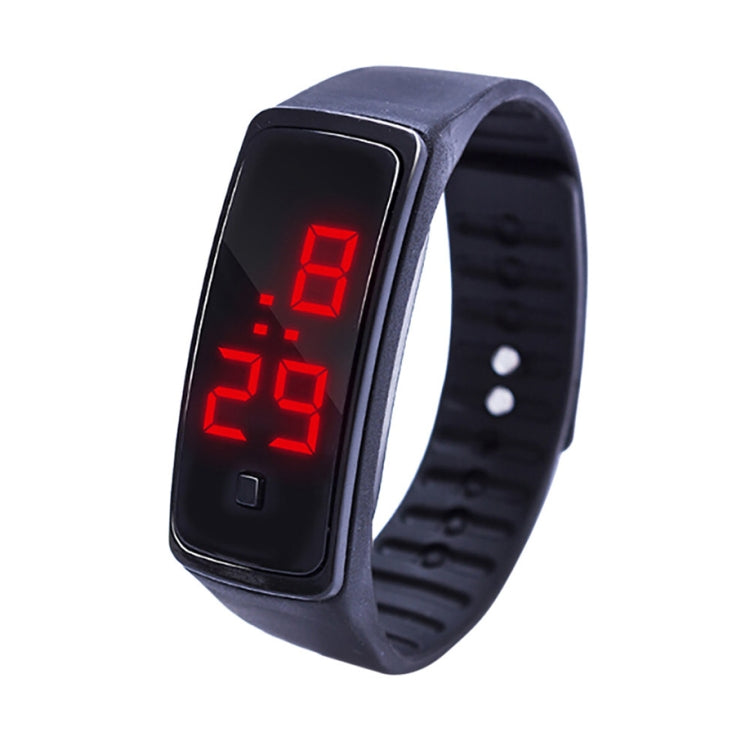 LED Digital Display Silicone Bracelet Children Electronic Watch(Light Blue) - Silicone Strap Watches by PMC Jewellery | Online Shopping South Africa | PMC Jewellery | Buy Now Pay Later Mobicred