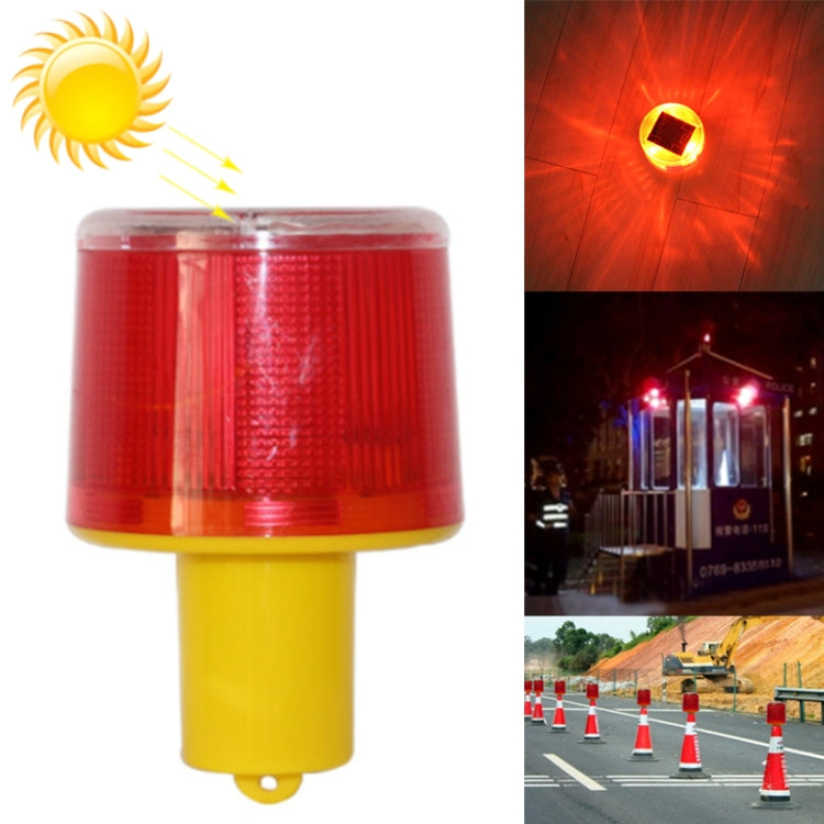 Night Solar Warning Construction Safety Warn Flash Lights Signal Light(Crude) - Warning Lights by PMC Jewellery | Online Shopping South Africa | PMC Jewellery | Buy Now Pay Later Mobicred