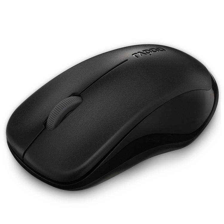 Rapoo1680 2.4GHz 1000 DPI 3 Buttons Business Office Desktop Computer Notebook Mute Portable Power Saving Wireless Mouse(Black) - Wireless Mice by Rapoo | Online Shopping South Africa | PMC Jewellery | Buy Now Pay Later Mobicred