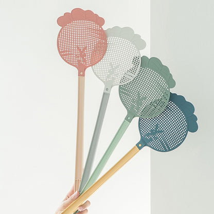 Summer Plastic Fly Swatter Flycatcher, Style:Snowflake Pattern(Green) - Fly Swatter by PMC Jewellery | Online Shopping South Africa | PMC Jewellery | Buy Now Pay Later Mobicred