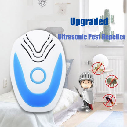 Multifunctional Ultrasonic Electronic Mosquito Repellent, Plug Type:EU Plug( Light Blue) - Repellents by PMC Jewellery | Online Shopping South Africa | PMC Jewellery | Buy Now Pay Later Mobicred