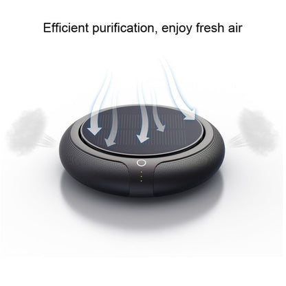 Intelligent Formaldehyde Removal Haze Negative Ion Solar Car Air Purifier(Gold) - Air Purifier by PMC Jewellery | Online Shopping South Africa | PMC Jewellery | Buy Now Pay Later Mobicred