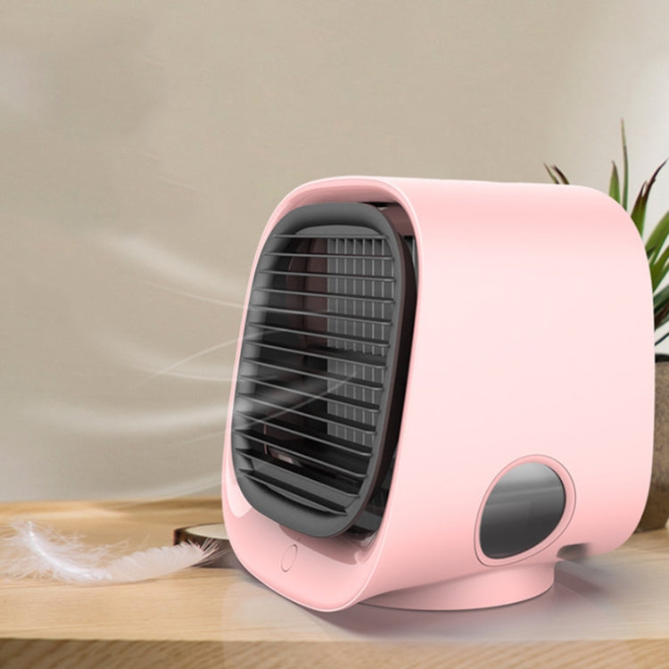 Mini Multifunctional Humidification Aromatherapy Fan Portable Office Home Desktop Air Conditioner Fan(Cherry Blossom Powder) - Electric Fans by PMC Jewellery | Online Shopping South Africa | PMC Jewellery | Buy Now Pay Later Mobicred