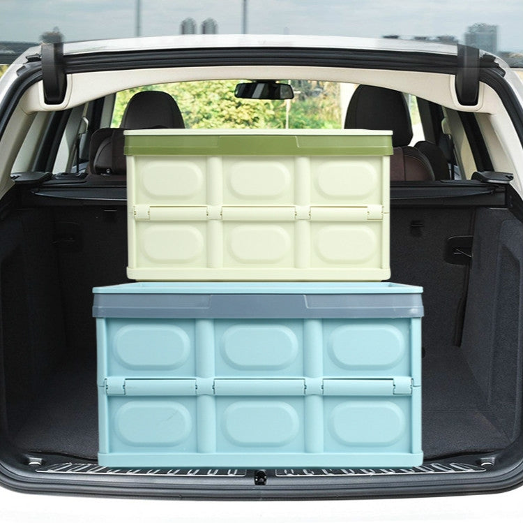 Car Trunk Storage Box Foldable Car Plastic Storage Box, Size:L(Blue) - Stowing Tidying by PMC Jewellery | Online Shopping South Africa | PMC Jewellery | Buy Now Pay Later Mobicred