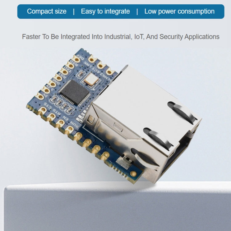 Waveshare UART TO ETH (B) TTL UART To Ethernet Mini Module - Module by Waveshare | Online Shopping South Africa | PMC Jewellery | Buy Now Pay Later Mobicred