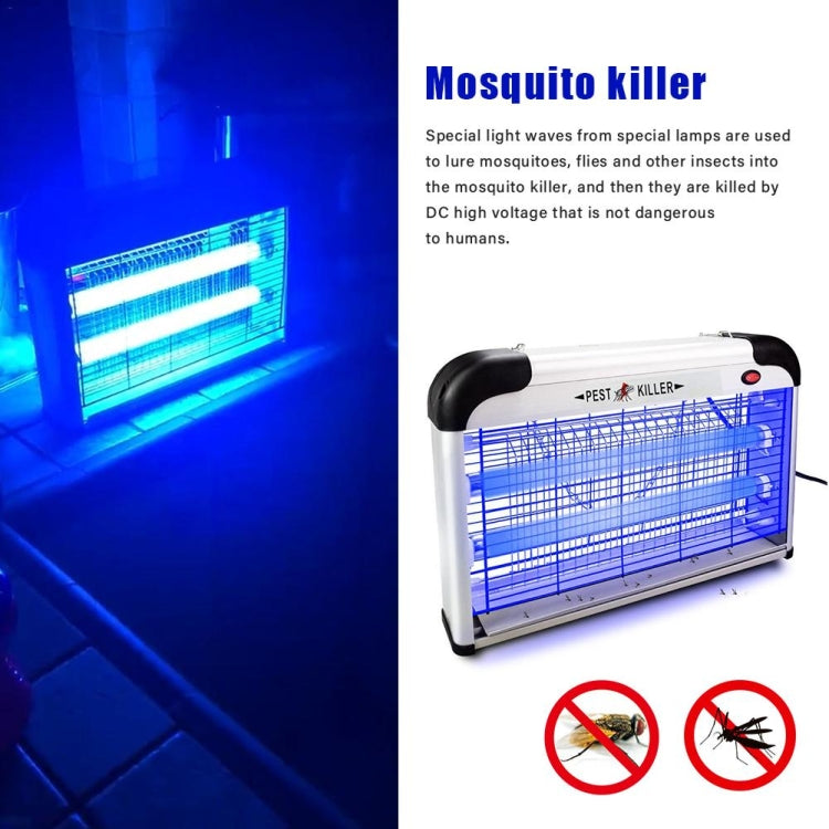 Fluorescent Lamp Household Electric Shock Mosquito Killer UV High Pressure Mosquito Killer(EU Plug) - Repellents by PMC Jewellery | Online Shopping South Africa | PMC Jewellery | Buy Now Pay Later Mobicred