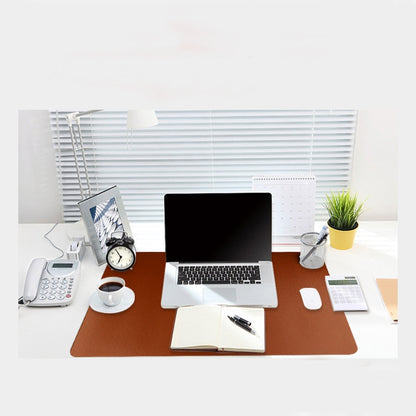 220V Electric Hot Plate Writing Desk Warm Table Mat Blanket Office Mouse Heating Warm Computer Hand Warmer Desktop Heating Plate, Color:Brown Big Size, CN Plug - Mouse Pads by PMC Jewellery | Online Shopping South Africa | PMC Jewellery | Buy Now Pay Later Mobicred