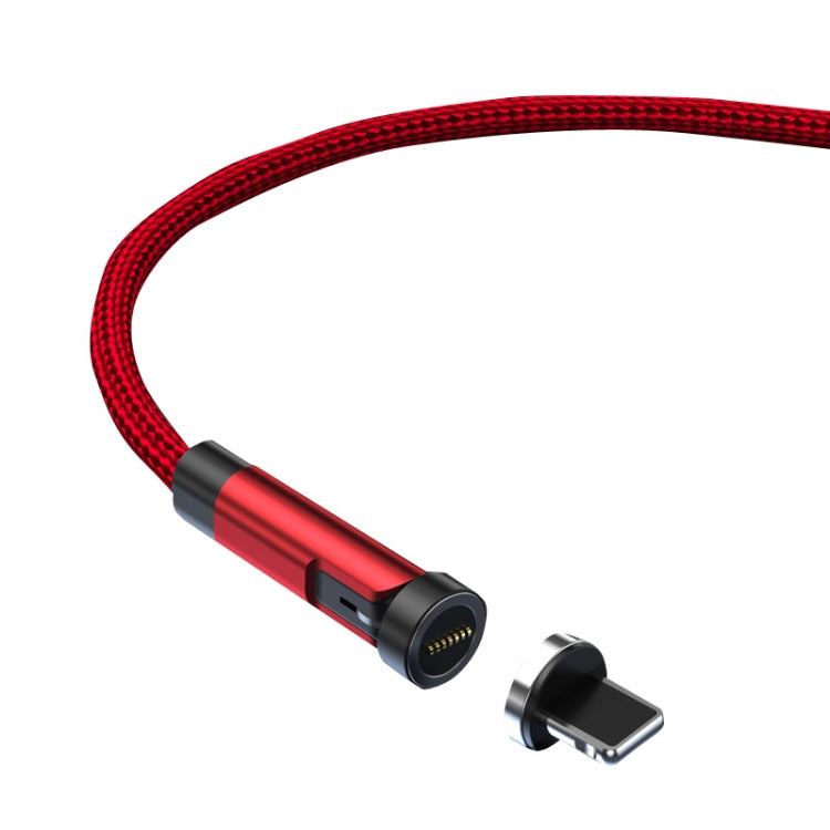 CC57 8Pin Magnetic Interface Rotating Fast Charging Data Cable, Cable Length: 2m(Red) - Charging Cable & Head by PMC Jewellery | Online Shopping South Africa | PMC Jewellery | Buy Now Pay Later Mobicred