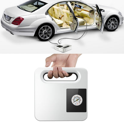 12V Car Air Pump Car Portable Tire Electric Pump, Style:Mechanical Version (White) - Inflatable Pump by PMC Jewellery | Online Shopping South Africa | PMC Jewellery