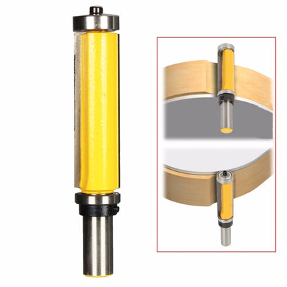 Double Bearing Trimming Knife Woodworking Milling Cutter, Style:1/4x1/2x25cm Yellow - Others by PMC Jewellery | Online Shopping South Africa | PMC Jewellery | Buy Now Pay Later Mobicred