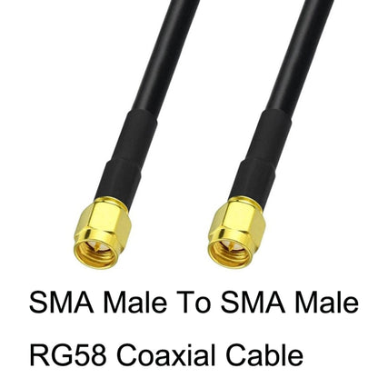 SMA Male To SMA Male RG58 Coaxial Adapter Cable, Cable Length:3m - Connectors by PMC Jewellery | Online Shopping South Africa | PMC Jewellery