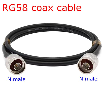 N Male To N Male RG58 Coaxial Adapter Cable, Cable Length:10m - Connectors by PMC Jewellery | Online Shopping South Africa | PMC Jewellery | Buy Now Pay Later Mobicred