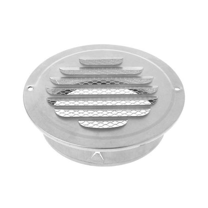 200mm External Wall Stainless Steel Flat Head Rain and Insect Proof Bird Hood - Air Vent Grille by PMC Jewellery | Online Shopping South Africa | PMC Jewellery