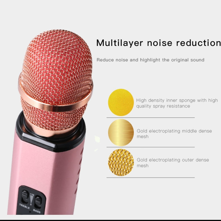 K6 Portable Inner Magnetic Dual Speaker Bluetooth Phone Computer Microphone(Gold) - Microphone by PMC Jewellery | Online Shopping South Africa | PMC Jewellery | Buy Now Pay Later Mobicred