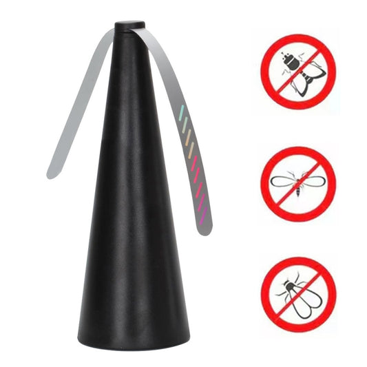 Multifunctional Fan Blade Automatic Fly Catcher Mosquito Repellent Fan, Size: 9x9x25cm(Black) - Other by PMC Jewellery | Online Shopping South Africa | PMC Jewellery | Buy Now Pay Later Mobicred