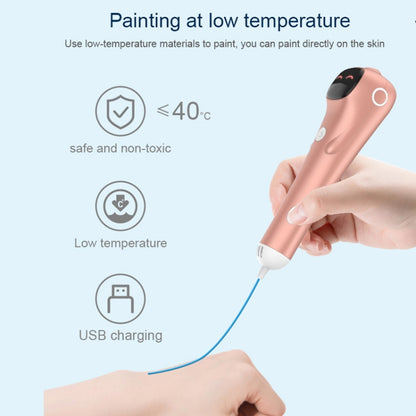 3D Printing Pen Low Temperature Painting Pen With 80m PCL(Pink) - 3D Printer by PMC Jewellery | Online Shopping South Africa | PMC Jewellery | Buy Now Pay Later Mobicred