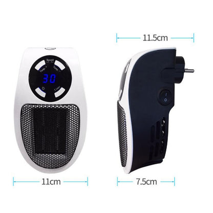 Mini Heater Home Desktop Office Multifunctional Heater, Style:With Remote Control, Plug Type:UK(White) - Electric Heaters by PMC Jewellery | Online Shopping South Africa | PMC Jewellery | Buy Now Pay Later Mobicred