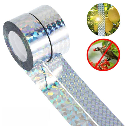 4.8 x 80m Double-sided Reflective Bird Repeller Ribbon Bird Chaser Garden Tool(Laser Floral) - Plant Support & Care by PMC Jewellery | Online Shopping South Africa | PMC Jewellery