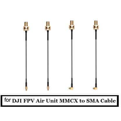 Original DJI FPV Air Unit 2pcs MMCX To SMA Adapter Cable MMCX Straight Head - Other Accessories by DJI | Online Shopping South Africa | PMC Jewellery | Buy Now Pay Later Mobicred