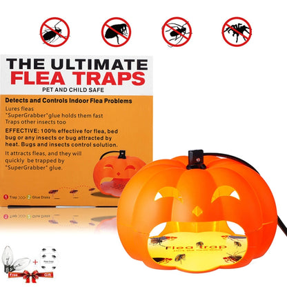 Household Flea Traps Drug-free Insect Trap Lamp, Plug Type:EU Plug - Traps by PMC Jewellery | Online Shopping South Africa | PMC Jewellery | Buy Now Pay Later Mobicred