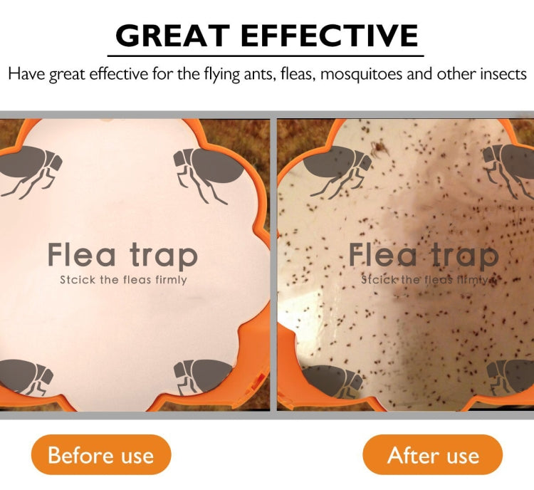 Household Flea Traps Drug-free Insect Trap Lamp, Plug Type:EU Plug - Traps by PMC Jewellery | Online Shopping South Africa | PMC Jewellery | Buy Now Pay Later Mobicred