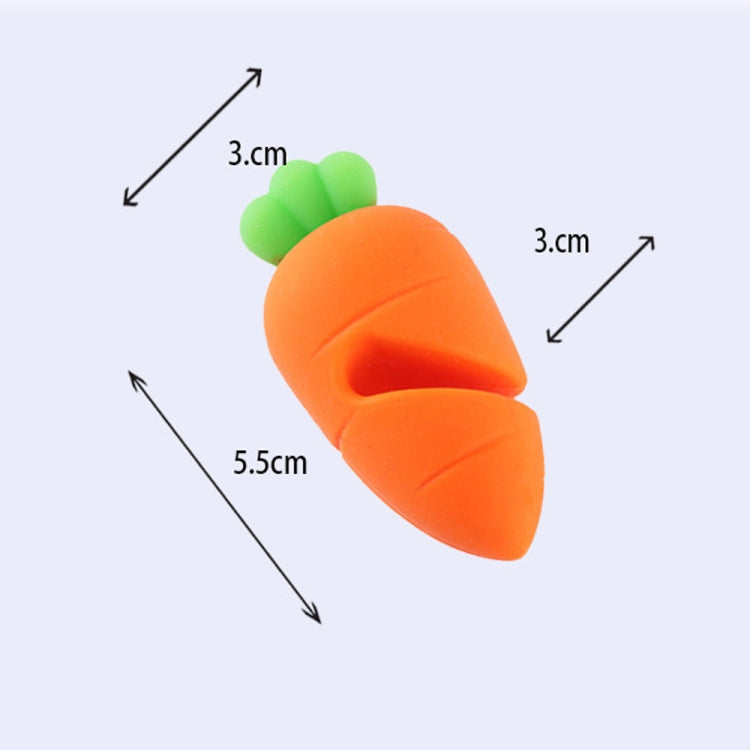 6 PCS Silicone Carrot Pot Lid Elevated Anti-overflow Device Kitchen Utility Gadget - Gadgets by PMC Jewellery | Online Shopping South Africa | PMC Jewellery | Buy Now Pay Later Mobicred