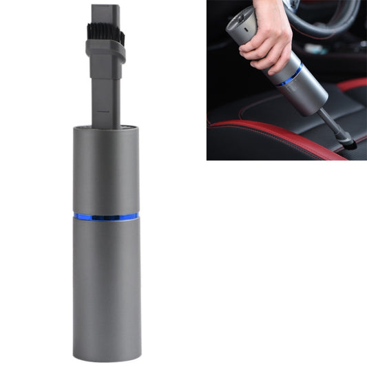 Mini Car Vacuum Cleaner Wireless Handheld Large Suction Car with Multifunctional Household Vacuum Cleaner(Silver Gray) - Vacuum Cleaner by PMC Jewellery | Online Shopping South Africa | PMC Jewellery | Buy Now Pay Later Mobicred