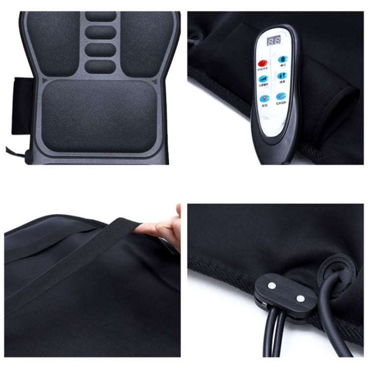 YJ-308 Car Massager Cervical Spine Neck Waist Car Home Heating Whole Body Multifunctional Massage Mat, Specification: Premium Version (24V for Trucks) - Seat Accessories by PMC Jewellery | Online Shopping South Africa | PMC Jewellery | Buy Now Pay Later Mobicred