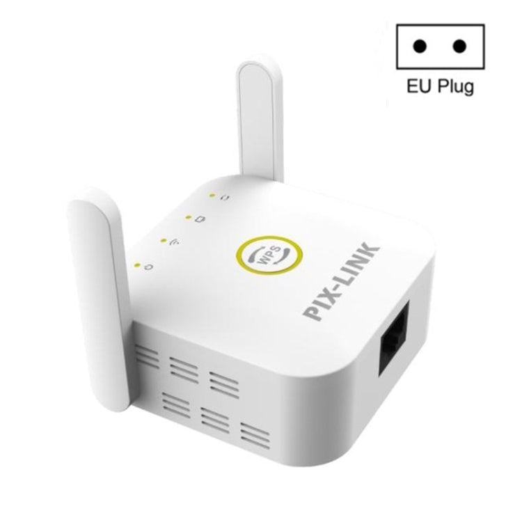 PIX-LINK WR22 300Mbps Wifi Wireless Signal Amplification Enhancement Extender, Plug Type:EU Plug(White) - Wireless Routers by PIX-LINK | Online Shopping South Africa | PMC Jewellery | Buy Now Pay Later Mobicred