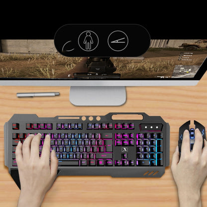 K680 RGB Rechargeable Gaming Wireless Keyboard and Mouse Set(Black) - Wireless Keyboard by PMC Jewellery | Online Shopping South Africa | PMC Jewellery | Buy Now Pay Later Mobicred