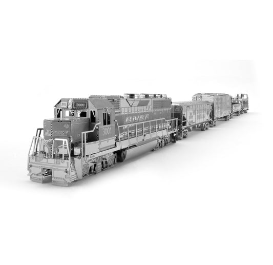 3D Metal Assembly Model Train Drilling Cruise DIY Puzzle, Style:  Train Set - Puzzle Toys by PMC Jewellery | Online Shopping South Africa | PMC Jewellery
