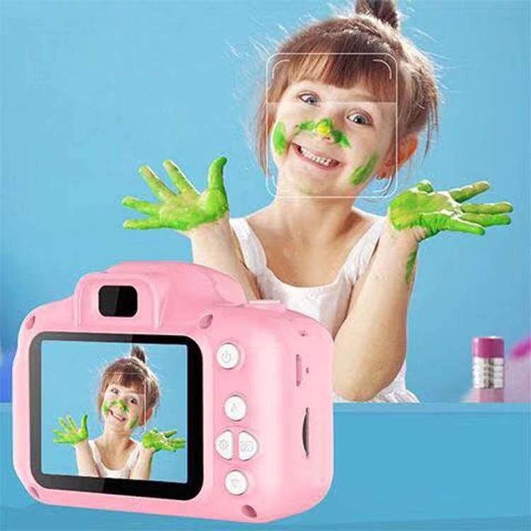 13.0 MP + Card Reader HD Children Toy Portable Digital SLR Camera(Pink) - Children Cameras by PMC Jewellery | Online Shopping South Africa | PMC Jewellery