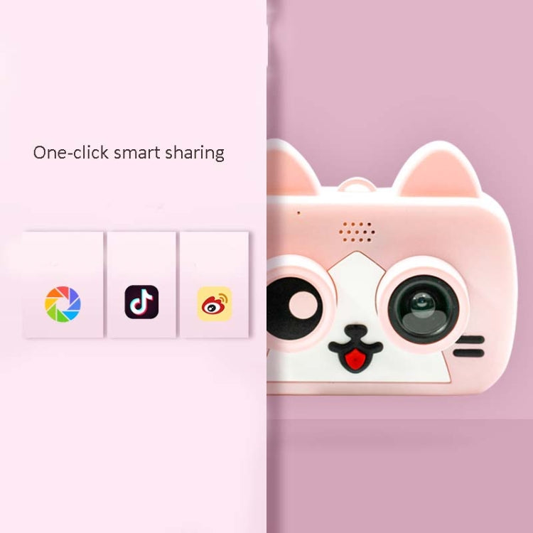 12MP 2.0 inch IPS High-definition Screen WiFi Cute Cartoon Fun Children Photography Digital Camera(Pink) - Children Cameras by PMC Jewellery | Online Shopping South Africa | PMC Jewellery | Buy Now Pay Later Mobicred